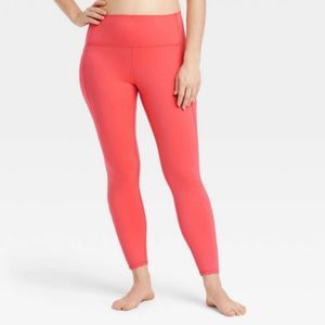 All in Motion High-Rise Flex Keyhole 7/8 Leggings Coral Pink